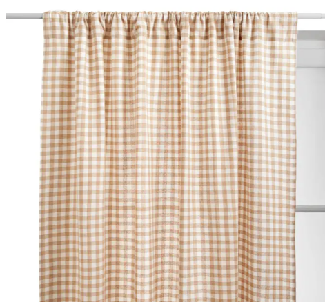 CURTAIN GROOVE LINEN 140X260CM