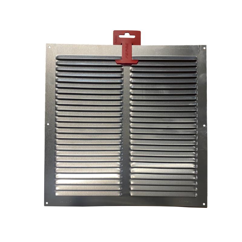 VENTILATION GRILL ALUMINIUM 39X39CM REINFORCED 1.5MM NATURAL