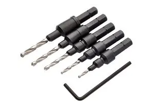 COUNTERSINK BIT SET 5PCS