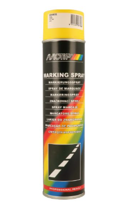 MOTIP MARKING PAINT SPRAY YELLOW 600ML