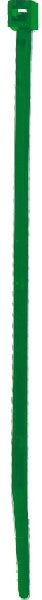 CABLE TIE NYLON 4.8X300MM 100PCS GREEN