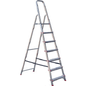 ALUMINIUM HOUSEHOLD LADDER 6+1 ELKOP