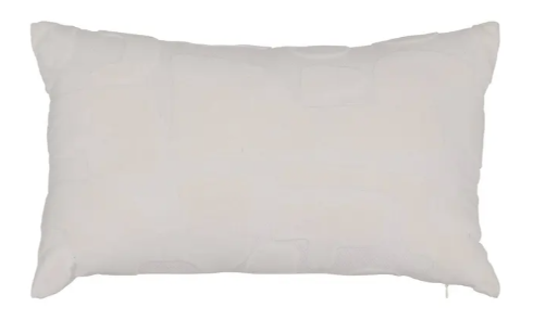CUSHION DELOR WHITE 30X50CM