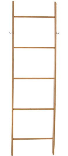 BAMBOO BATHROOM LADDER