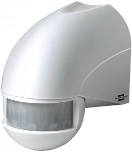 INFRARED MOTION DETECTOR PIR 180 IP44 WHITE