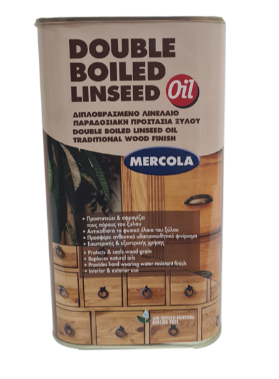 DOUBLE BOILED LINSEED OIL 1L MERCOLA