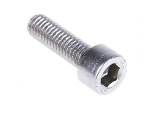HEXAGON SOCKET CYLINDRICAL S/STEEL HEAD SCREW 8X25MM 6PCS