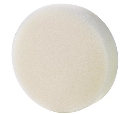 POLISH PAD MEDIUM WHITE 125MM