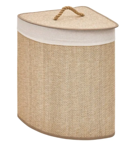 48L LAUNDRY BASKET WH STEMY