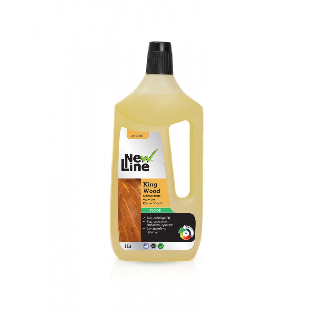 KING WOOD FLOOR CLEANER 1L NEW LINE