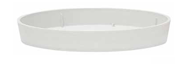 SAUCER FOR POT Ø75CM WHITE
