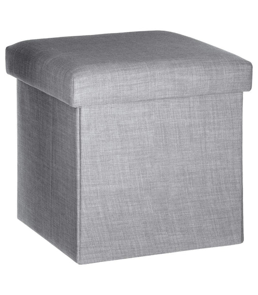 FOLDING STOOL LIGHT GREY TOMAZ