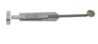 SLIDING BOLT  40CM OXIDIZED
