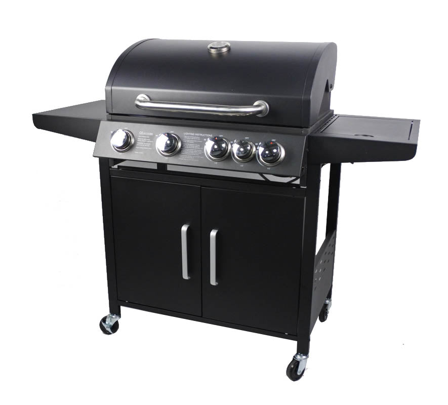 BORMANN ELITE BBQ6041 GAS GRILL 4+1 BURNER WITH CAST IRON GRILL