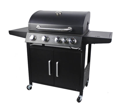 BORMANN ELITE BBQ6041 GAS GRILL 4+1 BURNER WITH CAST IRON GRILL