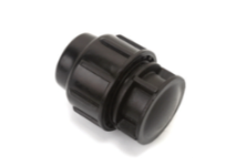 END PLUG PP 25MM BLACK