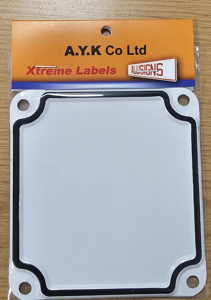 SIGN HOUSE NUMBER PLATE "A" 11X10.5