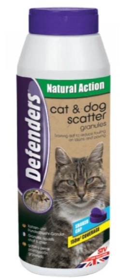 DEFENDERS CAT & DOG SCATTER GRANULES 450GR