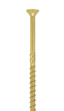 WOOD PRO LOAD BEARING SCREW TORX T30 6.0X120MM 100PCS