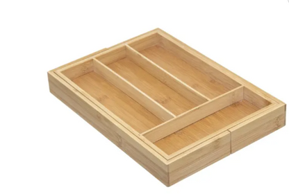 EXTENS BAMBOO CUTLERY HOLDER