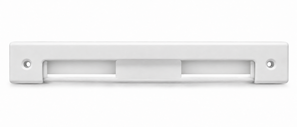 LOCK STRIKE PLATE FOR ALUMINIUM DOOR 700 WHITE