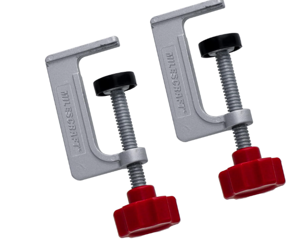 MILESCRAFT 4025 TRACK SAW CLAMP 2PACK