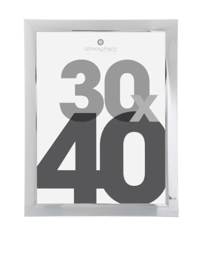 SILVER PS PHOTO FRAME 30X40