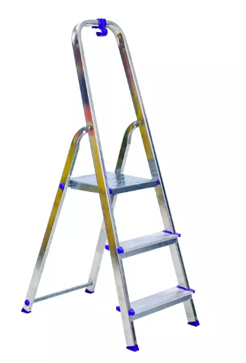 ALUMINIUM HOUSEHOLD LADDER 2+1 ELKOP