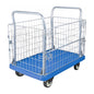 PLATFORM TROLLEY WITH ENCLOSED FENCE 300KG