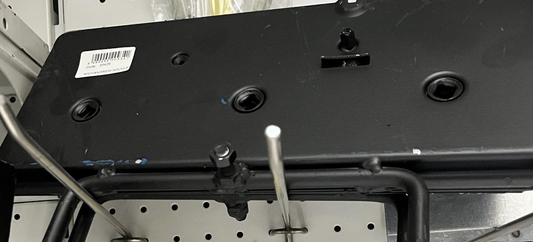 BBQ MECHANISM BLACK FOR 3 SKEWER WITH 2 LEG