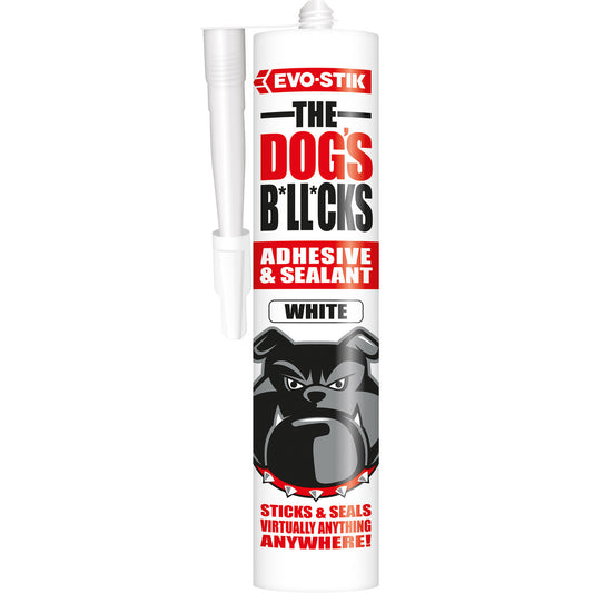 EVO-STIK DOG'S B*LL*CKS WHITE