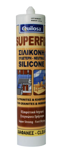 QUI. SUPERFIX SILICONE CLEAR 300ML