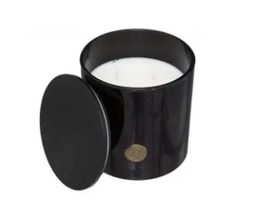 ENZO WOOD GLASS CANDLE 1200G