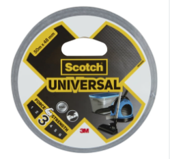 UNIVERSAL DUCT TAPES SCOTCH 48MMX25MM GREY