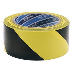 HAZARD TAPE YELLOW/BLACK 50MMX33M