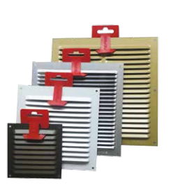 VENTILATION GRILL ALUMINIUM 0.6MM 20X20CM