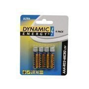 BATT ZINC AAA/R03 142MAH 4PC