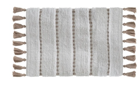 POMPOM COTTON BATHMAT 50X75 TA