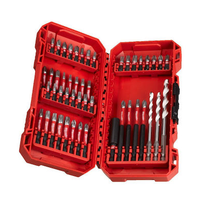 MILWAUKEE SCREWDRIVER BIT IMPACT SET 48PCS