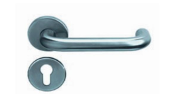 DOOR HANDLES LH1002 22MM S/STEEL