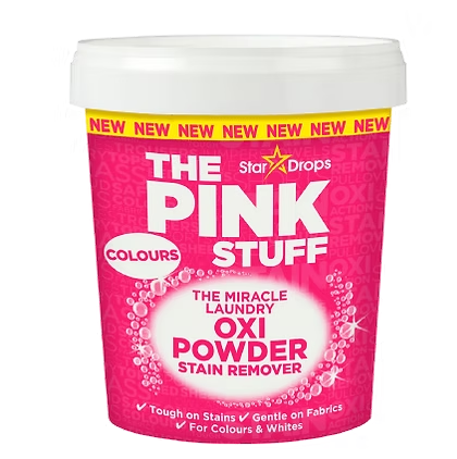 THE PINK STUFF STAIN REMOVER POWDER FOR COLOURS 1KG