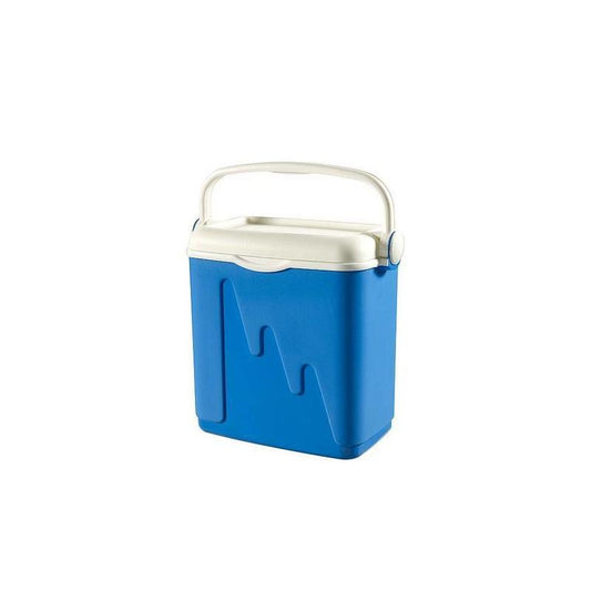 COOLBOX  20L WHITE/BLUE CURVER