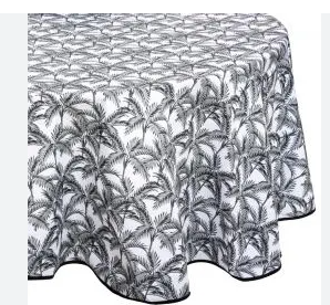 TABLECLOTH PALM PRINT D180