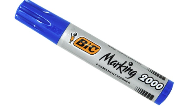 PERMANENT MARKER BUL. 1.8-2.5MM BLUE 2000