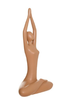 WOMAN YOGA STATUE RSN SIEN H38