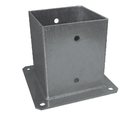 POST BASE SQUARE ZPL 141X141X150
