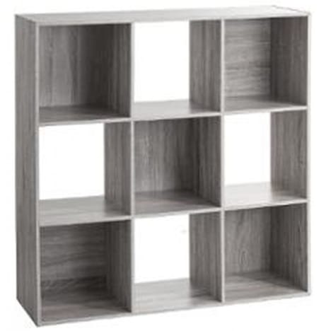 9 CPT WOOD SHELVES MIX GREY