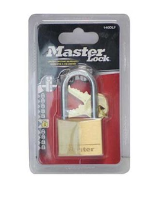 MAS. BRASS PADL. 40MM M/S. 140DLF