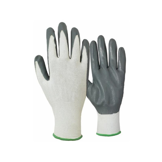 ELTECH NITRILE GLOVES GREY 10