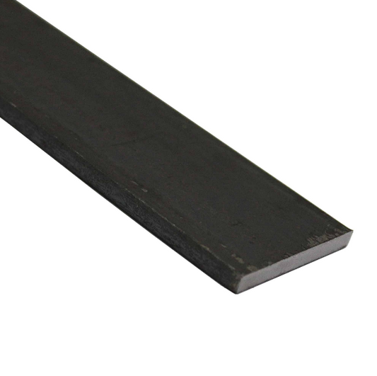 FLAT STRIP BAR 25X4MM BLACK 6MTR